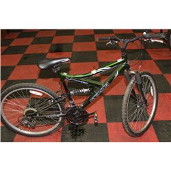 POLICE SEIZURE GREEN NAKAMURA FULL SUSPENSION