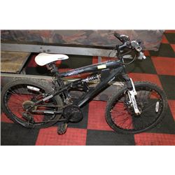 POLICE SEIZURE BLK MONGOOSE FULL SUSPENSION