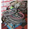 Image 1 : PALLET OF BIKES W PORTER CABLE ROUTER GUIDE