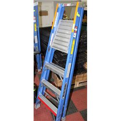 LOUISVILLE 6FT FIBREGLASS A-FRAME STEP LADDER