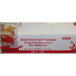63206 CASE OF SWEETENED SOFT GINGER