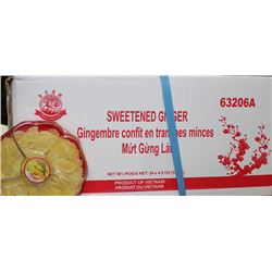 63206A CASE OF SWEETENED GINGER