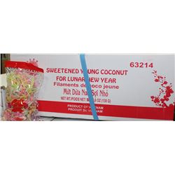 63214 CASE OF SWEETENED YOUNG COCONUT