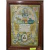 Image 1 : ANTIQUE CERTIFICATE OF SERVICE-GREAT EUROPEAN WAR