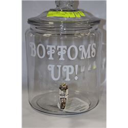 BOTTOM'S UP 2 GALLON DRINK DISPENSER