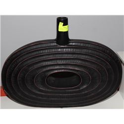 OVAL SHAPED CENTERPIECE ACCENT VASE