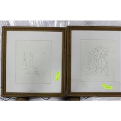 PAIR OF FRAMED PICTURES