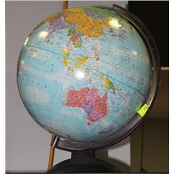 VINTAGE GLOBE MASTER 12" DIAMETER GLOBE