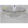 Image 1 : PINWHEEL CRYSTAL CAKE SERVER