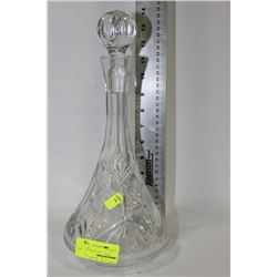 PINWHEEL CRYSTAL DECANTER