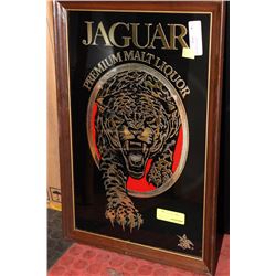 JAGUAR MALT LIQUOR SIGN