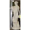 Image 1 : WHITE CERAMIC STATUE