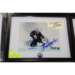 MIKOLAI KHABIBULIN FRAMED AUTOGRAPH - GUARANTEED