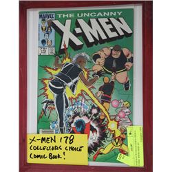 X-MEN #178 COLLECTOR'S CHOICE COMIC BOOK DISPLAY