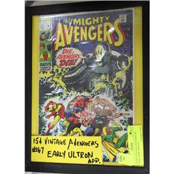 15CENT VINTAGE AVENGERS #67 COMIC BOOK DISPLAY