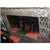 Image 1 : LARGE WROUGHT IRON FRAMED MIRROR