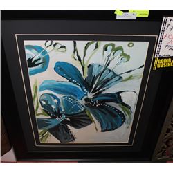 FLORAL FRAMED WALL ART