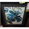 Image 1 : FLORAL FRAMED WALL ART