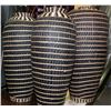 Image 1 : 3 PC WICKER VASE SET