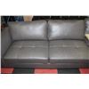 Image 2 : NEW GREY LEATHERETTE CHAISE LOUNGE SECTIONAL