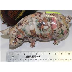 DECORATIVE CERAMIC PIG