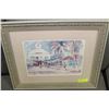Image 1 : SIGNED & FRAMED WATERCOLOUR 'COURTHOUSE'