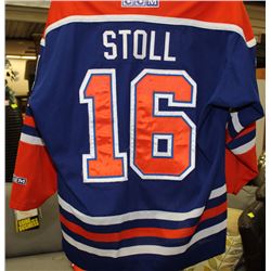 CCM STOLL OILERS JERSEY