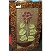 Image 1 : METAL ART FLORAL PICTURE 36" X 20"
