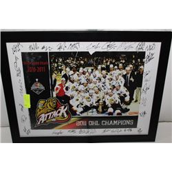 2011 OHL TEAM SIGNED CHAMPIONSHIP PICTURE