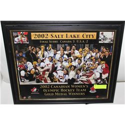 2002 CANADIAN OLYMPIC GOLD METAL WINNERS HOCKEY