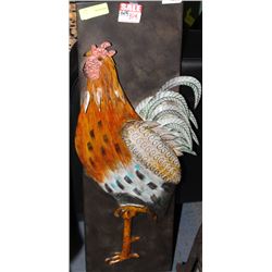 METAL ROOSTER WALL ART ON CHOICE