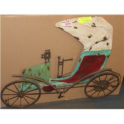 VINTAGE AUTO METAL WALL ART