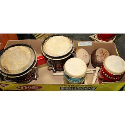 BOX OF MUSICAL INSTRUMENTS