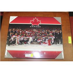TEAM CANADA VANCOUVER 2011 WALL PLAQUE