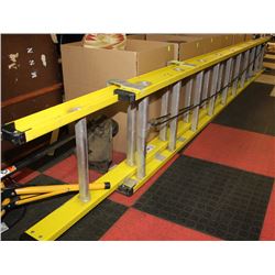20FT YELLOW EXTENSION LADDER