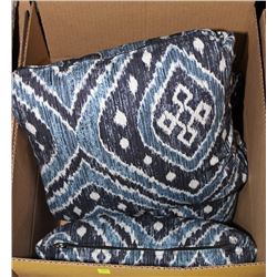 SET OF 4 NEW THROW PILLOWS ON CHOICE