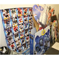 LARGE COLLECTION OF POSTER BOARDS