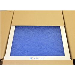 BOX WITH 12 16" X 20" FURNACE FILTERS