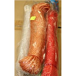 PK OF 4 COLOURED ROPE