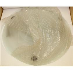FROSTED ROUND GLASS CEILING LIGHT -