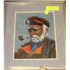 Image 1 : VINTAGE FISHERMAN PETIT-POINT