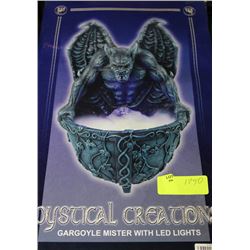 MYSTICAL CREATIONS GARGOYLE W LED LIGHTS