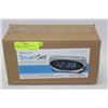 Image 1 : SMART SET JUMBO DISPLAY DUAL ALARM CLOCK RADIO
