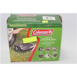 COLEMAN 12 VOLT INFLATE ALL AIR COMPRESSOR