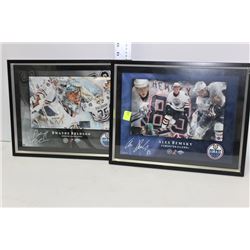DWAYNE ROLOSON AND ALES HEMKI LITHOGRAPH PICS