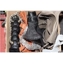 BOX OF 5 NEW REPLICA DESIGNER HAND BAGS