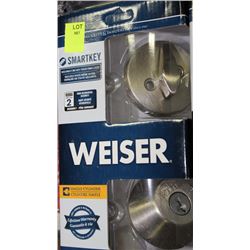 WEISER SINGLE CYLINDER SMART KEY DEADBOLT