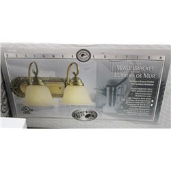 HAMPTON BAY DESIGNER EDITION 2-LIGHT WALL BRACKET
