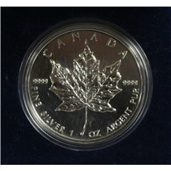 .999 SILVER 1oz CANADA MAPLE LEAF COIN