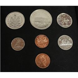 1973 ROYAL CANADIAN MINT UNCIRCULATED COINS